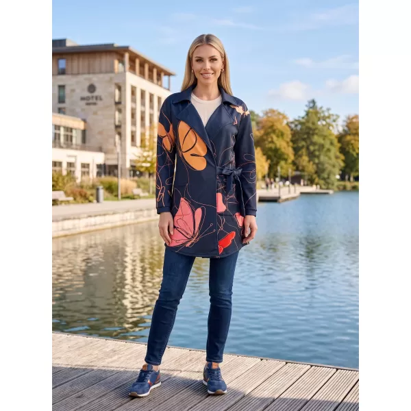  Dámské mikinové sáčko premium Altisport VOJ/ALW086MI05 ČERNÁ-ORANŽOVÁ 