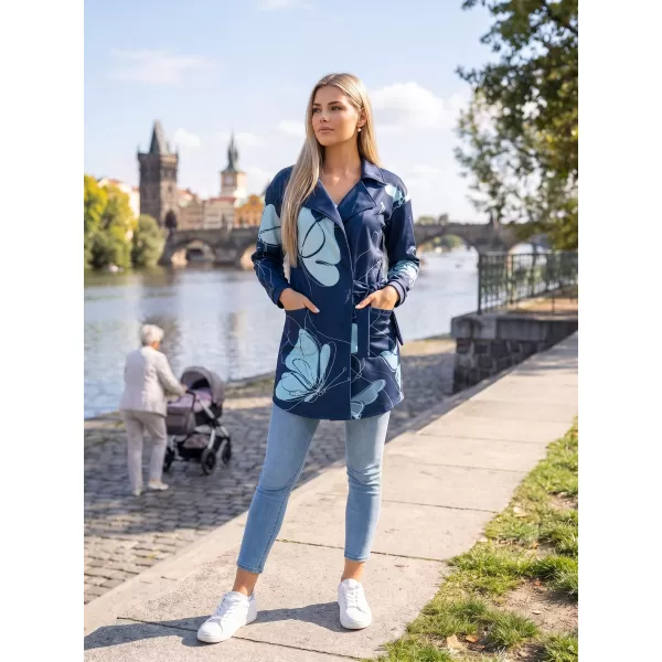  Dámské mikinové sáčko premium Altisport VOJ/ALW086MI05 TMAVĚ MODRÁ 