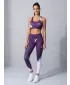Dámské dlouhé legíny premium ALTISPORT VOJ/ALW081LEG01 TMAVĚ FIALOVÁ