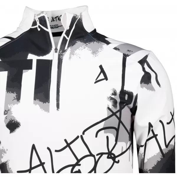  Pánská sportovní mikina premium plus ALTISPORT VOJ/ALM076MI04 BLACK/WHITE 