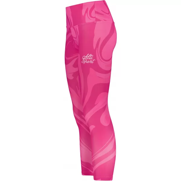  Dámské dlouhé legíny premium ALTISPORT VOJ/ALW072LEG01 HOT-PINK 