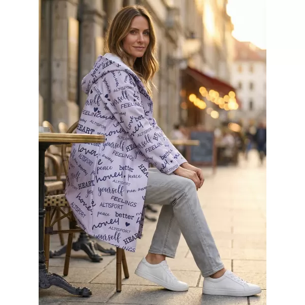  Dámský kardigan premium ALTISPORT VOJ/ALW067MI07 VIOLET 