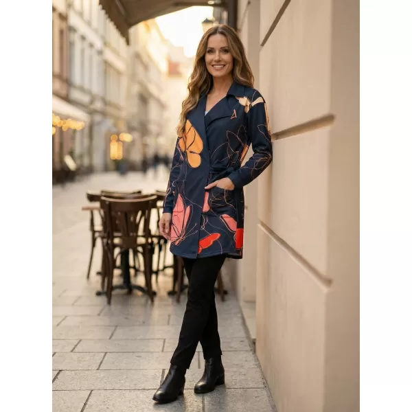  Dámské mikinové sáčko premium Altisport VOJ/ALW086MI05 ČERNÁ-ORANŽOVÁ 
