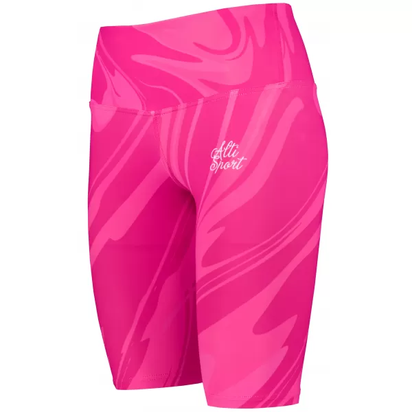  Dámské legíny nad kolena premium ALTISPORT VOJ/ALW072LEG02 HOT-PINK 