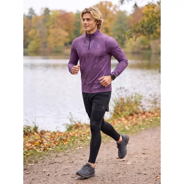  Pánská sportovní mikina premium plus ALTISPORT VOJ/ALM072MI04 FIALOVÁ 