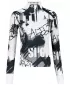 Dámská sportovní mikina premium plus ALTISPORT VOJ/ALW076MI04 WHITE/BLACK