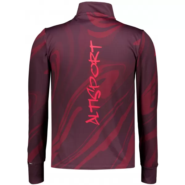 Pánská sportovní mikina premium plus ALTISPORT VOJ/ALM072MI04 WINE-RED 