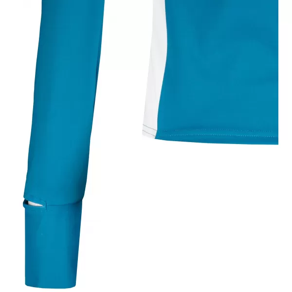  Dámská sportovní mikina premium plus ALTISPORT VOJ/ALW078MI04 PETROLEJOVÁ 