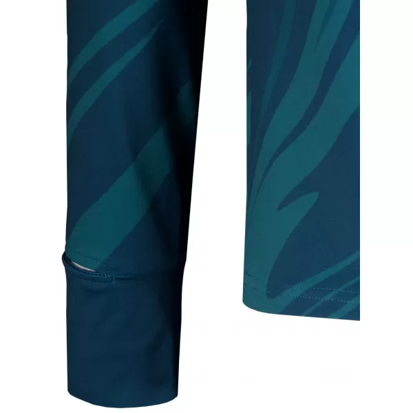  Pánská sportovní mikina premium plus ALTISPORT VOJ/ALM072MI04 PETROLEJOVÁ 