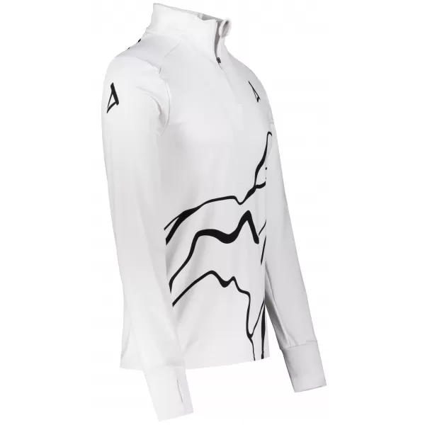  Pánská sportovní mikina premium plus ALTISPORT VOJ/ALM073MI04 BÍLÁ 
