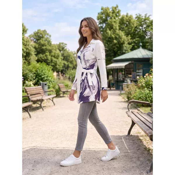  Dámské mikinové sáčko premium Altisport VOJ/ALW074MI05 BÍLOFIALOVÁ 
