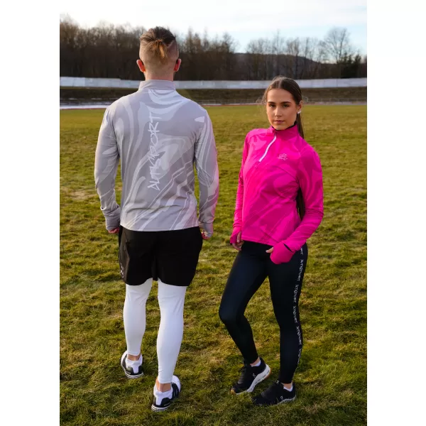  Dámská sportovní mikina premium plus ALTISPORT VOJ/ALW072MI04 HOT-PINK 