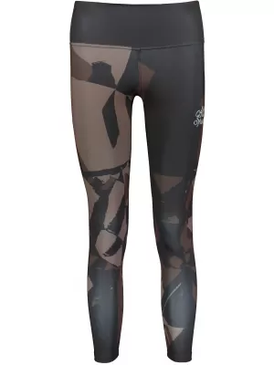 Dámské dlouhé legíny premium ALTISPORT VOJ/ALW080LEG01 TMAVĚ HNĚDÁ