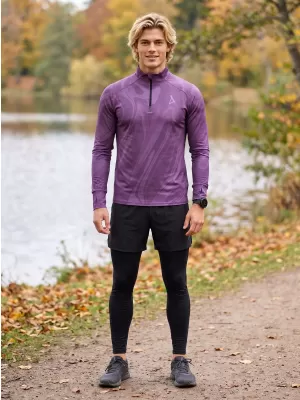 Pánská sportovní mikina premium plus ALTISPORT VOJ/ALM072MI04 FIALOVÁ