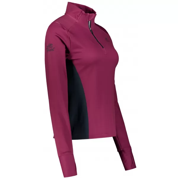  Dámská sportovní mikina premium plus ALTISPORT VOJ/ALW078MI04 WINE-RED 