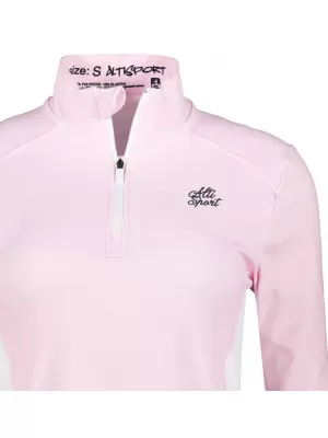 Dámská sportovní mikina premium plus ALTISPORT VOJ/ALW078MI04 RŮŽOVÁ