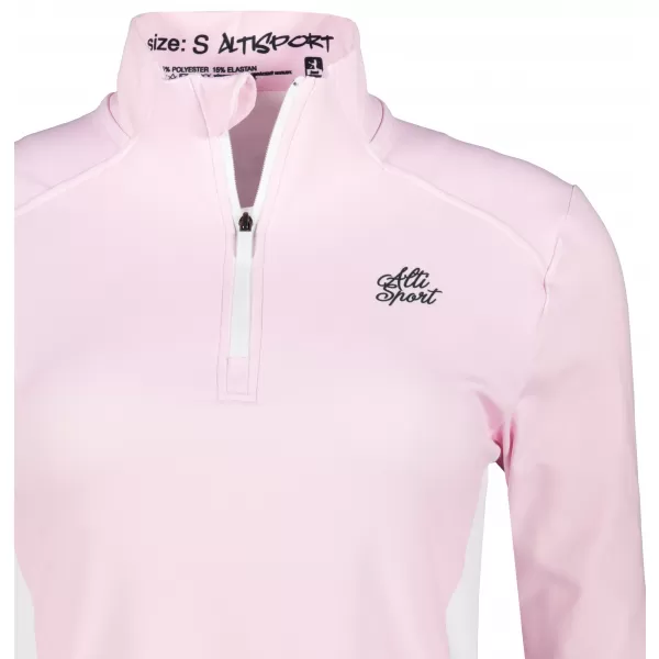 Dámská sportovní mikina premium plus ALTISPORT VOJ/ALW078MI04 RŮŽOVÁ 