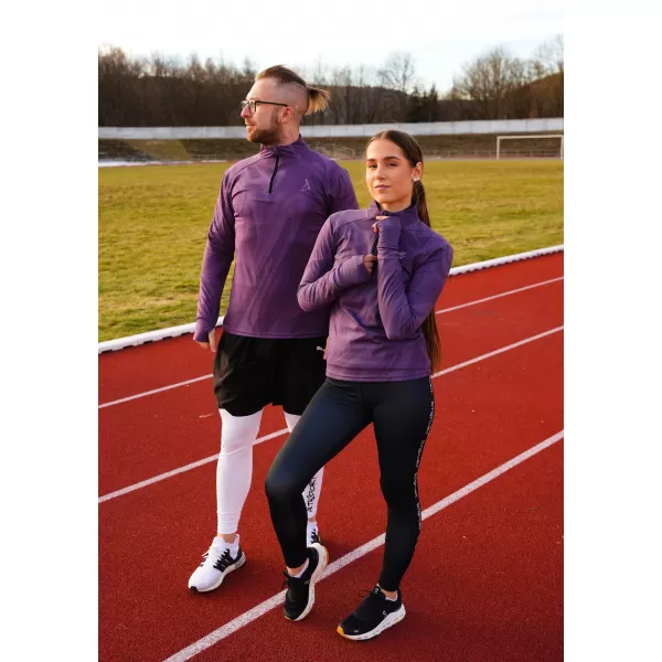  Dámská sportovní mikina premium plus ALTISPORT VOJ/ALW072MI04 FIALOVÁ 