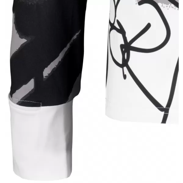  Pánská sportovní mikina premium plus ALTISPORT VOJ/ALM076MI04 BLACK/WHITE 
