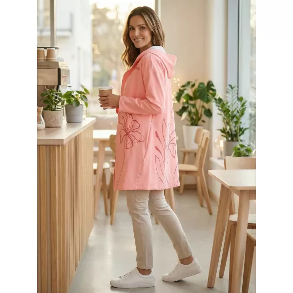 Dámský kardigan premium ALTISPORT VOJ/ALW075MI07 PEACH 