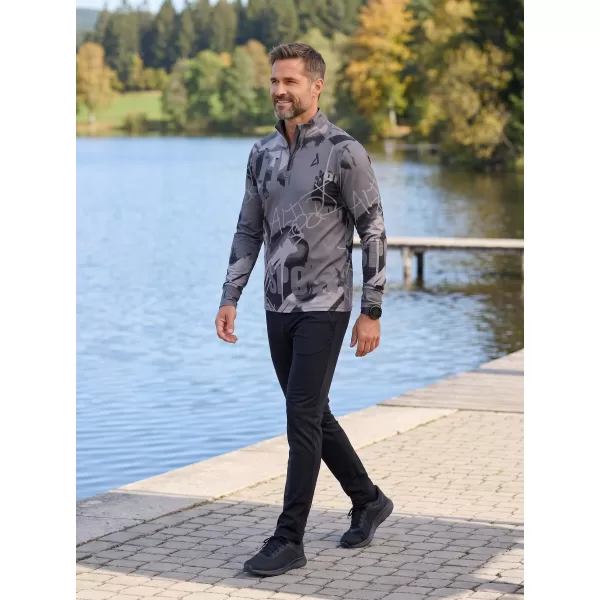  Pánská sportovní mikina premium plus ALTISPORT VOJ/ALM076MI04 DARK-GREY 