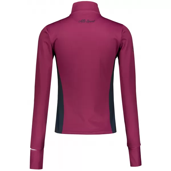  Dámská sportovní mikina premium plus ALTISPORT VOJ/ALW078MI04 WINE-RED 