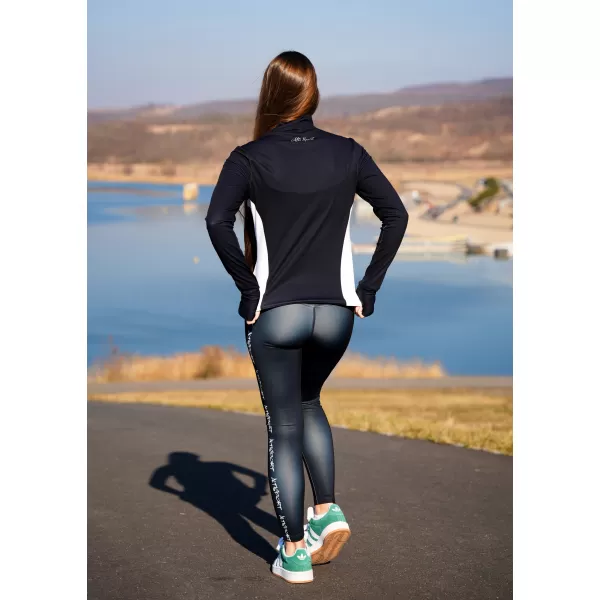  Dámská sportovní mikina premium plus ALTISPORT VOJ/ALW078MI04 ČERNÁ 