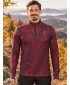 Pánská sportovní mikina premium plus ALTISPORT VOJ/ALM072MI04 WINE-RED