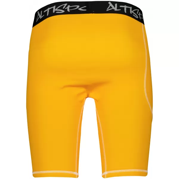  Pánské sportovní legíny nad kolena premium ALTISPORT VOJ/ALM000LEG02 ORANŽOVÁ 