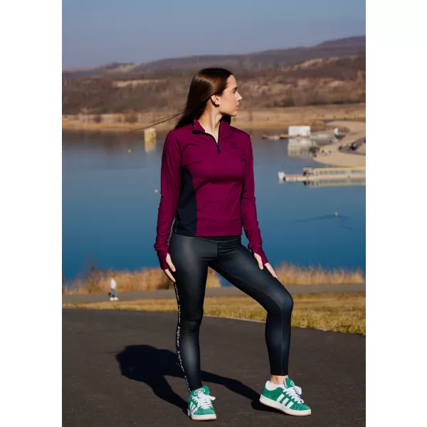  Dámská sportovní mikina premium plus ALTISPORT VOJ/ALW078MI04 WINE-RED 