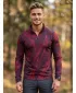 Pánská sportovní mikina premium plus ALTISPORT VOJ/ALM072MI04 WINE-RED