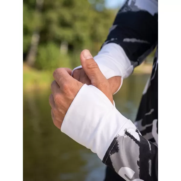  Pánská sportovní mikina premium plus ALTISPORT VOJ/ALM076MI04 BLACK/WHITE 