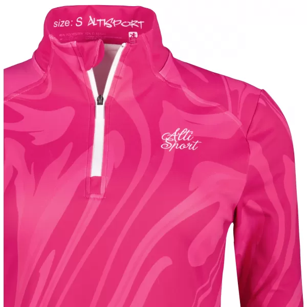  Dámská sportovní mikina premium plus ALTISPORT VOJ/ALW072MI04 HOT-PINK 