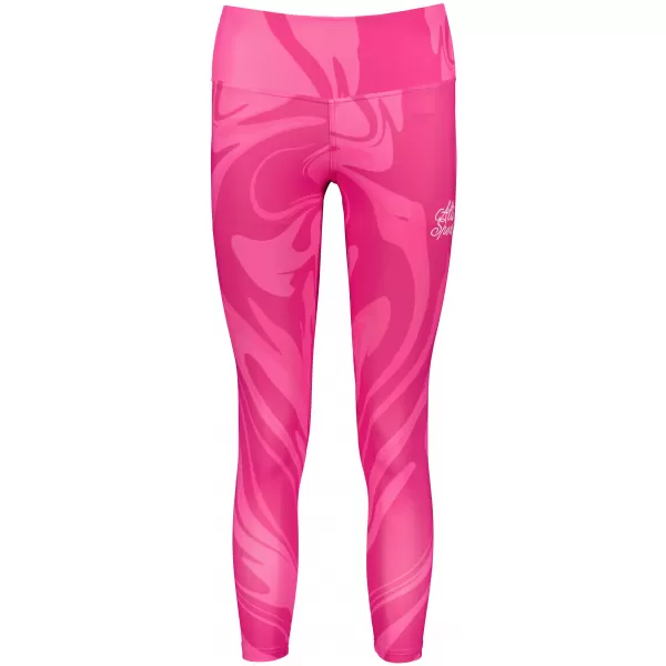 Dámské dlouhé legíny premium ALTISPORT VOJ/ALW072LEG01 HOT-PINK 
