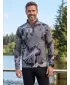 Pánská sportovní mikina premium plus ALTISPORT VOJ/ALM076MI04 DARK-GREY