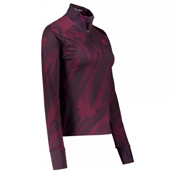  Dámská sportovní mikina premium plus ALTISPORT VOJ/ALW072MI04 WINE-RED 