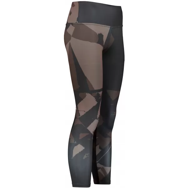  Dámské dlouhé legíny premium ALTISPORT VOJ/ALW080LEG01 TMAVĚ HNĚDÁ 