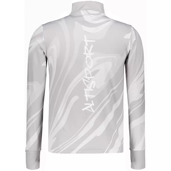  Pánská sportovní mikina premium plus ALTISPORT VOJ/ALM072MI04 ŠEDÁ 