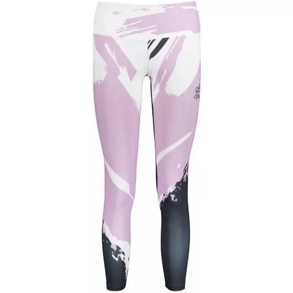  Dámské dlouhé legíny premium ALTISPORT VOJ/ALW081LEG01 RŮŽOVÁ-ČERNÁ 
