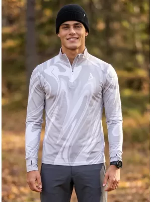 Pánská sportovní mikina premium plus ALTISPORT VOJ/ALM072MI04 ŠEDÁ