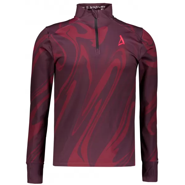  Pánská sportovní mikina premium plus ALTISPORT VOJ/ALM072MI04 WINE-RED 