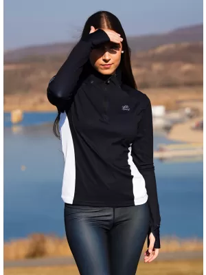 Dámská sportovní mikina premium plus ALTISPORT VOJ/ALW078MI04 ČERNÁ
