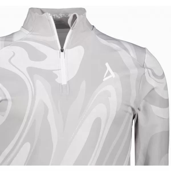  Pánská sportovní mikina premium plus ALTISPORT VOJ/ALM072MI04 ŠEDÁ 