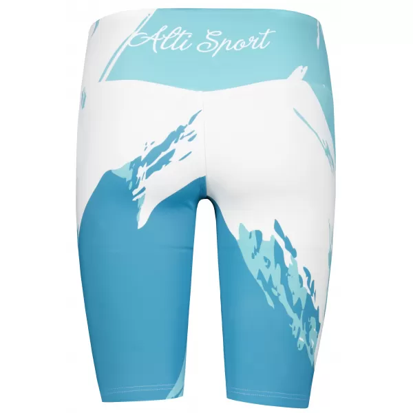  Dámské legíny nad kolena premium ALTISPORT VOJ/ALW081LEG02 MODRÁ 