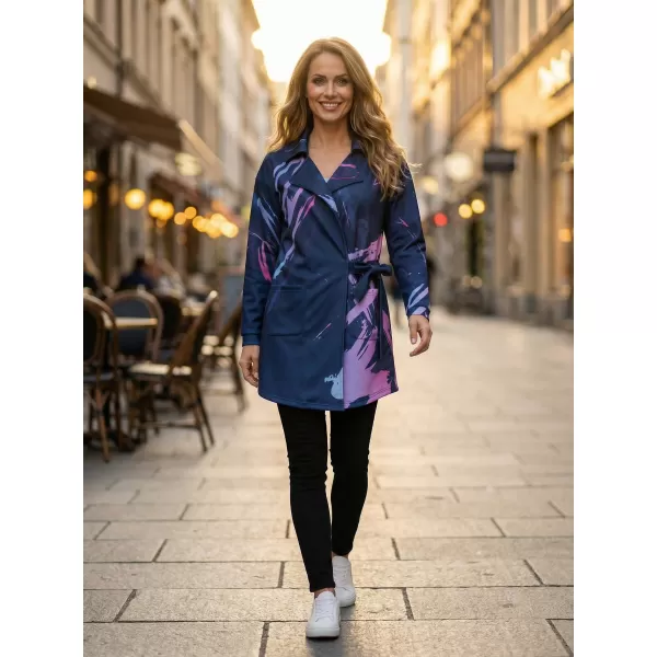 Dámské mikinové sáčko premium Altisport VOJ/ALW074MI05 MODRÁ-FIALOVÁ 
