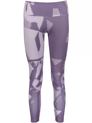 Dámské dlouhé legíny premium ALTISPORT VOJ/ALW080LEG01 ŠEDO-FIALOVÁ