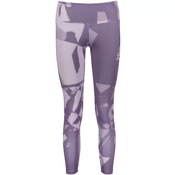  Dámské dlouhé legíny premium ALTISPORT VOJ/ALW080LEG01 ŠEDO-FIALOVÁ 