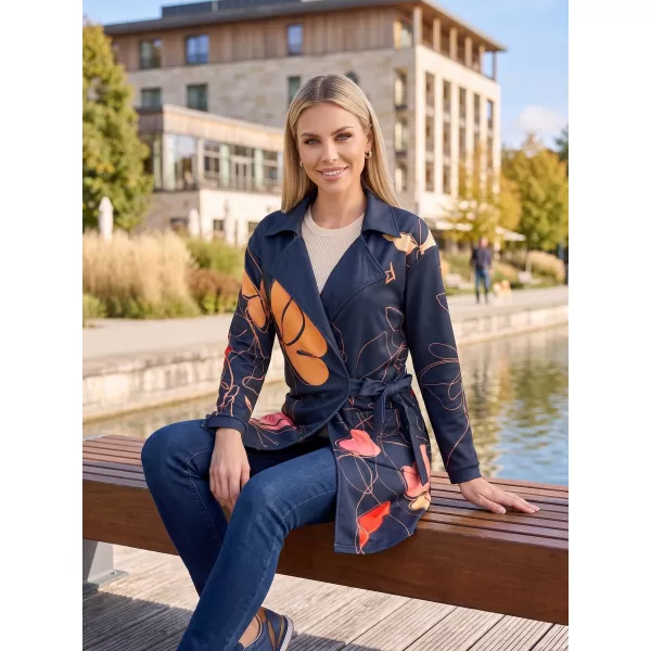  Dámské mikinové sáčko premium Altisport VOJ/ALW086MI05 ČERNÁ-ORANŽOVÁ 