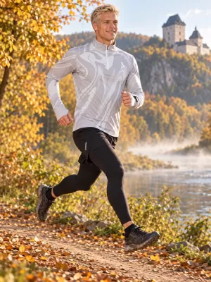 Pánská sportovní mikina premium plus ALTISPORT VOJ/ALM072MI04 ŠEDÁ