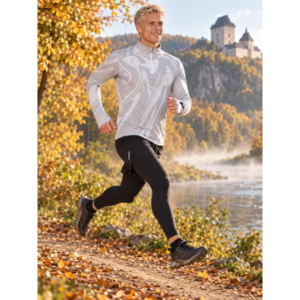  Pánská sportovní mikina premium plus ALTISPORT VOJ/ALM072MI04 ŠEDÁ 